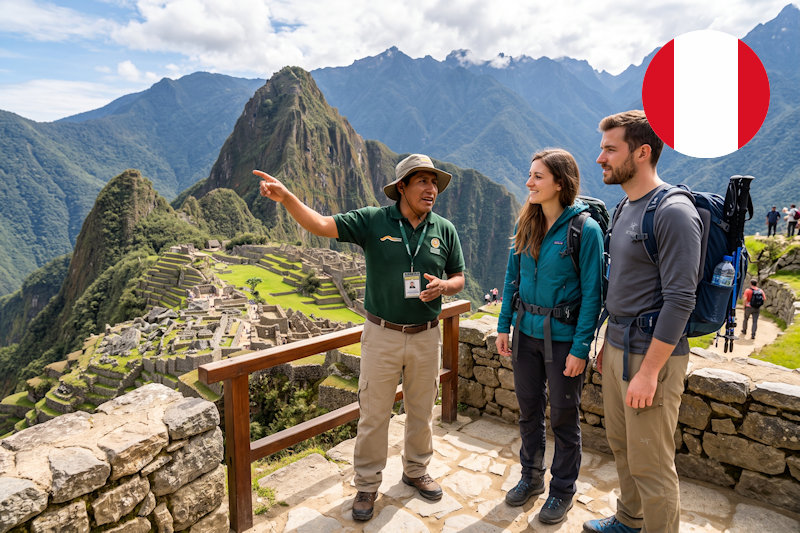 Guida a Machu Picchu in spagnolo