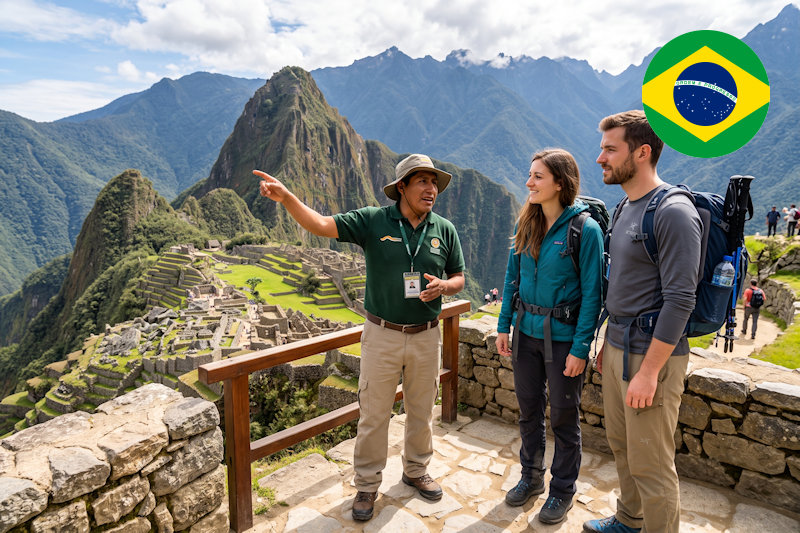 Guida a Machu Picchu in portoghese