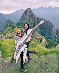 Escursionisti a Machu Picchu